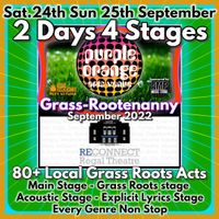 Purple Orange Grass-Rootenanny