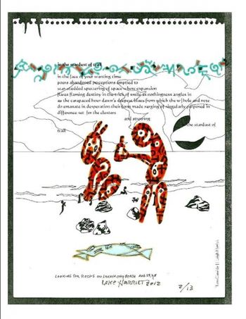 Cassidy, "Looking for Rocks"  Herrick, "in the stardust of trail" Sm Doc
