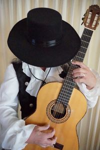 Guitarist Dave Byron