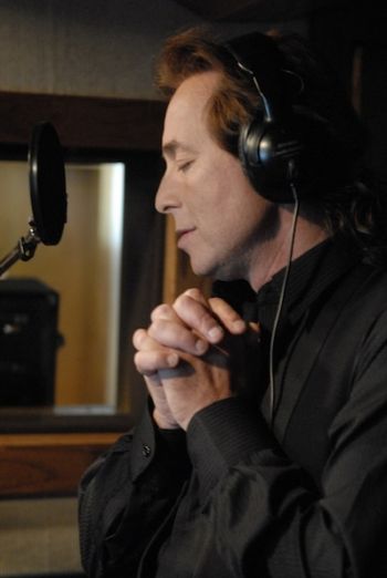 Rob Praying For A Good Take
