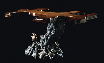 A Chance Meeting Bronze Sculpture - Coffee Table - Commissioned - Private
