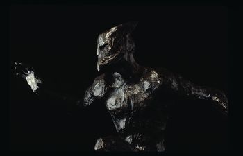 Human Crane 2 Bronze Sculpture
