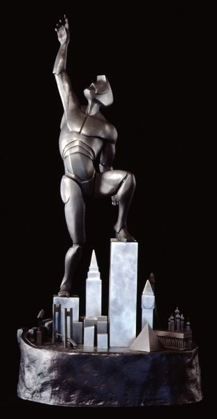 On Top Of The World Bronze Sculpture Commission-Private
