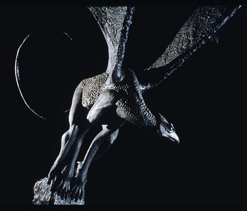 Dragon Flight 2 Bronze Sculpture
