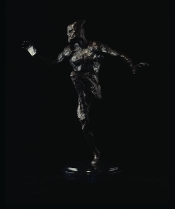Human Crane 1 Bronze Sculpture
