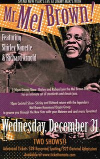 New Year's Bash with Mel Brown!
