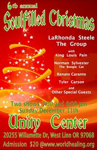 LaRhonda Steele's "Soulfilled Christmas"show