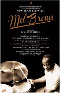 Mel Brown B-3 Organ Group New Year's Eve gig!