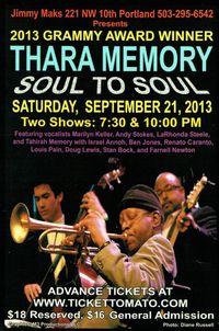 Thara Memory gig: "Soul To Soul"