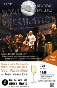 New Year's Soul Vaccination gig!