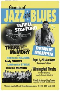 Thara Memory concert/benefit: "Giants of Jazz & Blues"