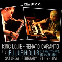 King Louie & Renato Caranto PDX Jazz Fest gig!
