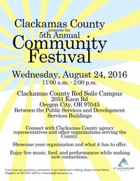 King Louie & LaRhonda Steele @ Clackamas County Community Festival
