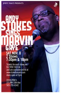 Andy Stokes Sings Marvin Gaye!