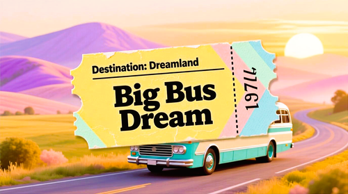mike shannon, big bus dream, c'mon dream, hello