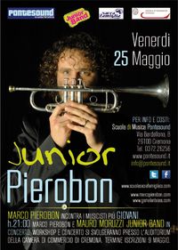 Junior Pierobon - Marco PIerobon incontra i giovani musicisti