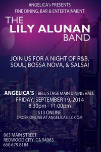 Angelica's with Lily Alunan Band