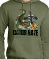 Gator Bird Hoodie (Green)