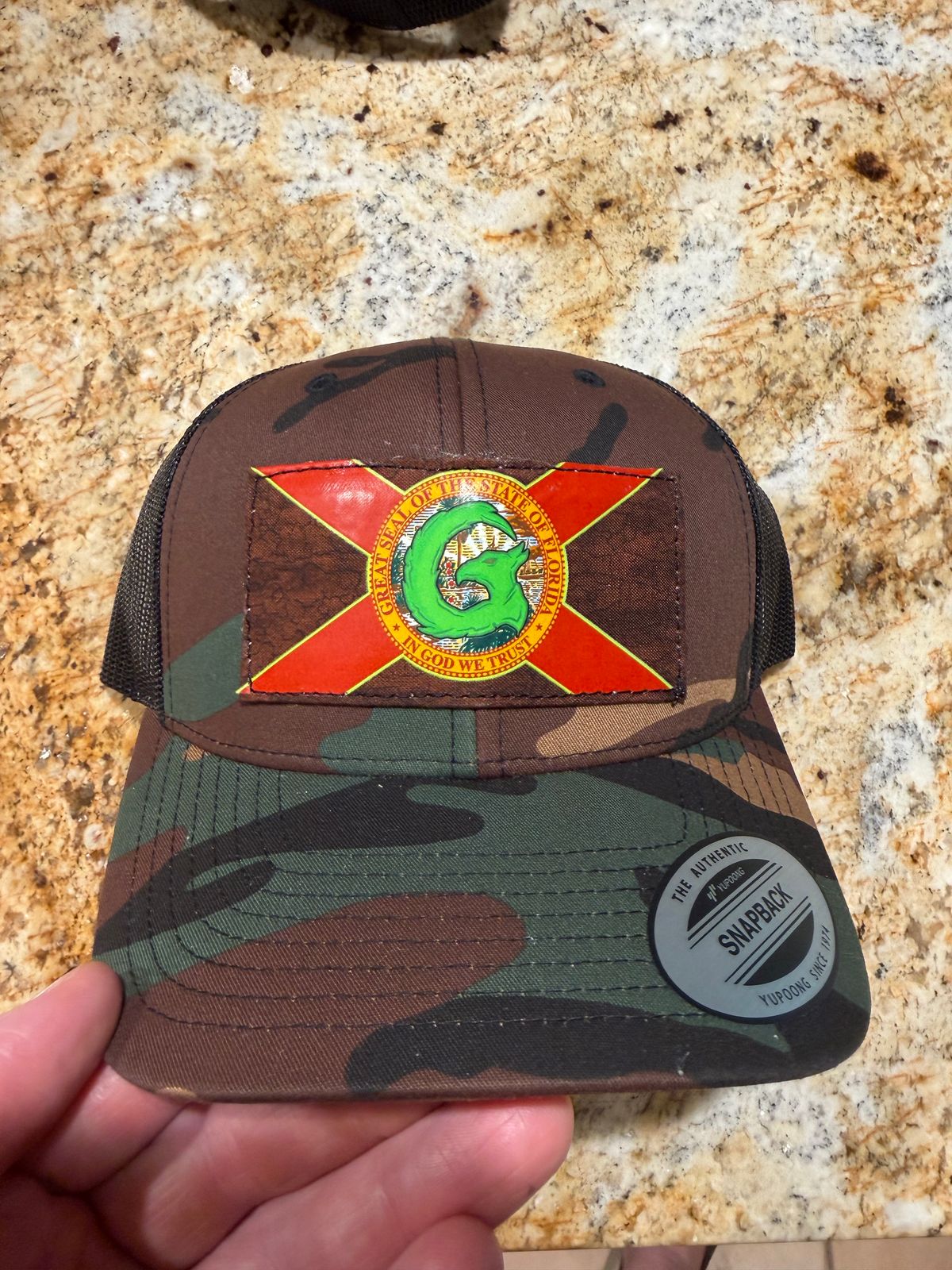 Custom snapback hat