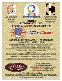Jazz Brunch To Lunch, A Benefit for WeSPARK Cancer Center