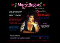 MARY BOGUE gives you a night of BOUDOIR, BORDELLOS & the blues!