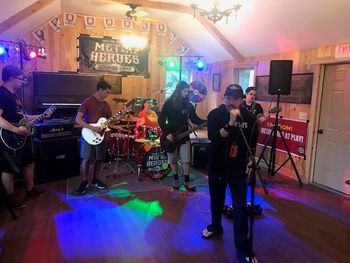 MH5 First Day Of Rehearsal Working Through The Songs.

