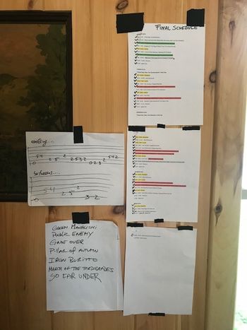 MH31 Every Half Hour Planned In Advance. A Week Of Camp Summarized On Paper. We Plan & We Rock.
