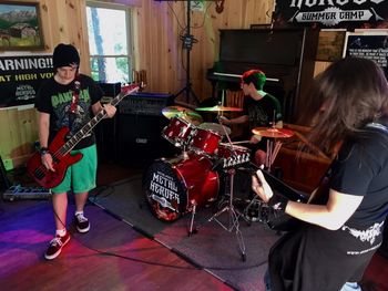 Another Day Of Playing Heavy Metal Loud And Proud.
