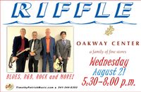 RIFFLE: Oakway Center Heritage Courtyard Concert