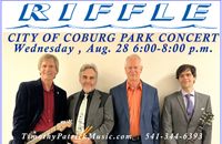 RIFFLE: Coburg City Park Concert