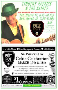 TIMOTHY PATRICK & THE SAINTS - St. Patrick's Street Party