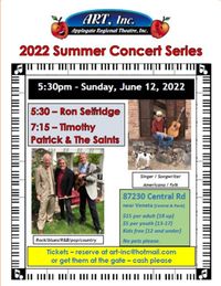 TIMOTHY PATRICK & THE SAINTS: A.R.T. Concert