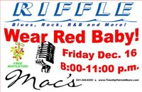 RIFFLE: Mac's Night Club "Wear Red Baby" Party