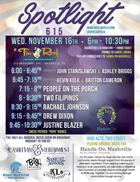 Tin Roof Broadway - Spotlight 615 All Original Showcase