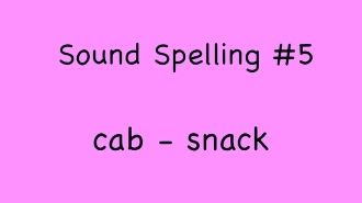 Sound Spelling #5 mp4 download