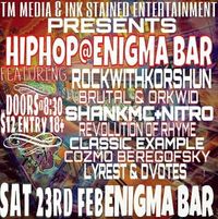 Hip Hop @ Enigma Bar