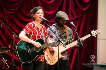Me & My Wife Rikke Lie on Stage
