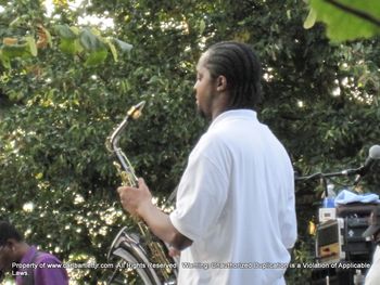 Sax Check, Before Hitting With Mark Adams and Cast, at  King Arts Complex, in Ohio!
