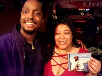 Feb. 10, 2018 @ Candlelight Lounge (NJ) w/ Tai "Harmony" Bartz!  Carl Bartlett, Jr. Quartet SOLD OUT CD Release Tour "PROMISE!" 2017-2018
