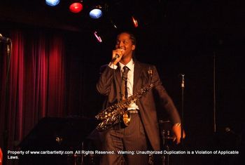 All Smiles On The Mic, Letting The Good Times Roll @ "Hopeful" CD Release Party!
