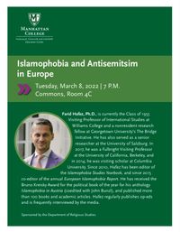 Antisemitism and Islamophobia in Europe