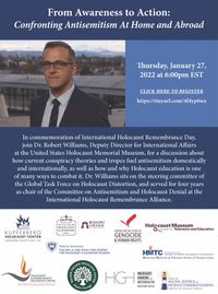 From Awareness to Action: Confronting Antisemitism at Home and Abroad