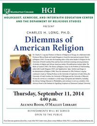 A lecture on American Religion.