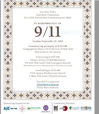 9/11 Interfaith Peace Walk