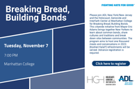 Breaking Bread, Building Bonds