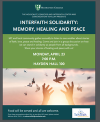 Interfaith Solidarity: Memory, Healing and Peace