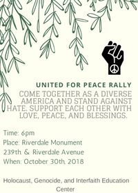 Come together as a diverse America and stand against hate.