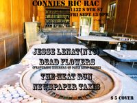 Kickstarter Celebration concert with Dead Flowers, The Heat Run, Newspaper Taxis
