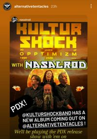Kultur Shock (Alternative Tentacles Album Release) w/ Nasalrod at Twilight Cafe and Bar