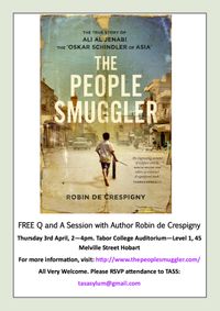 Free Q&A with Robin de Crespigny